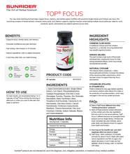 Load image into Gallery viewer, Top® Focus